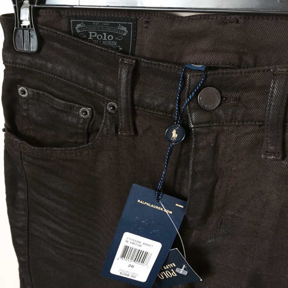 Ralph Lauren motorcycle jeans